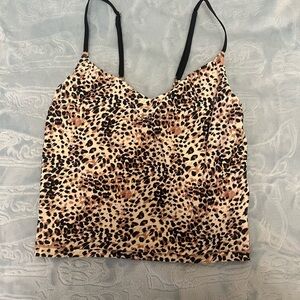 Aerie Leopard Print Camisole Top